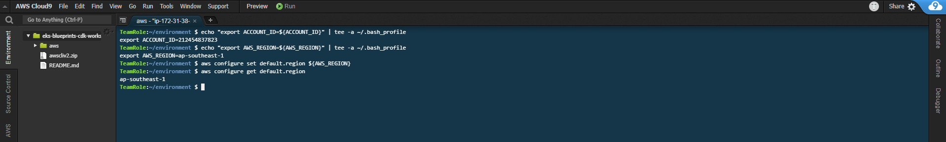 Create Workspace